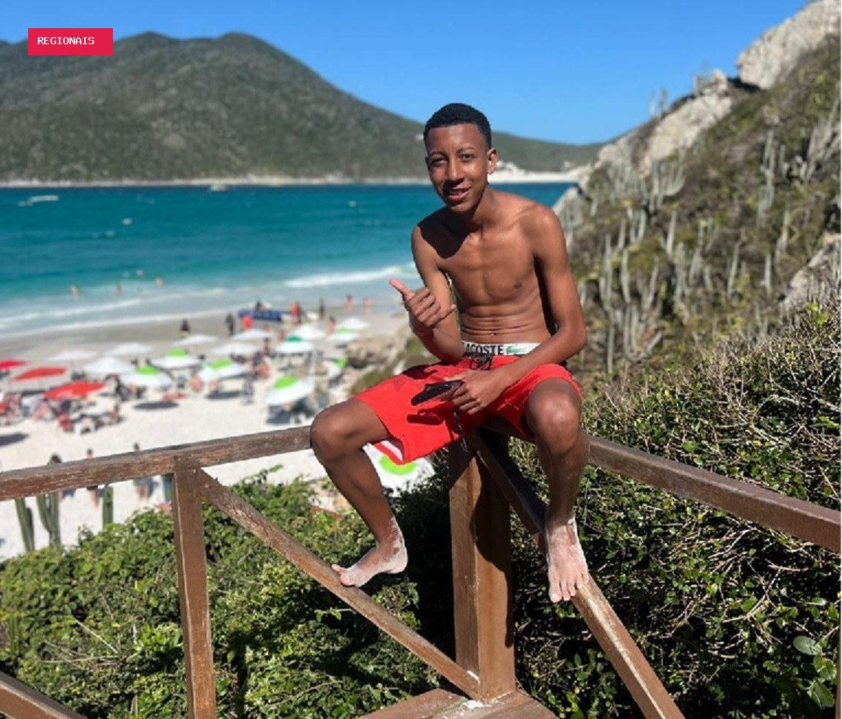 'Ele estava realizando um sonho': adolescente de Minas Gerais que morreu em Cabo Frio visitava a praia pela