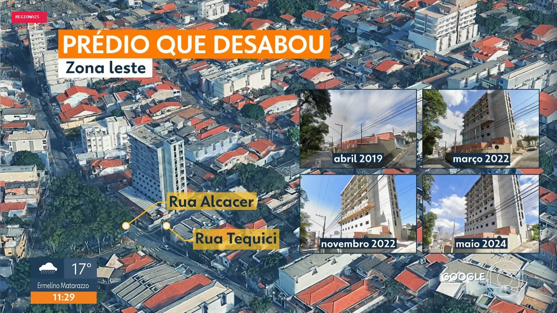 Obra que desabou na Zona Leste de SP já foi alvo de ação judicial da Prefeitura