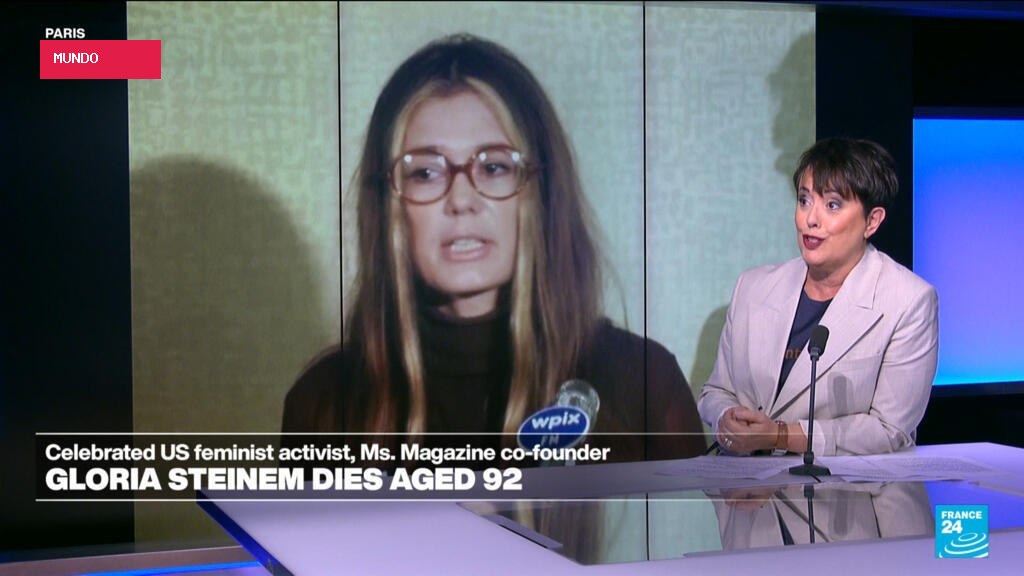 US feminist icon and journalist Gloria Steinem dies aged 92