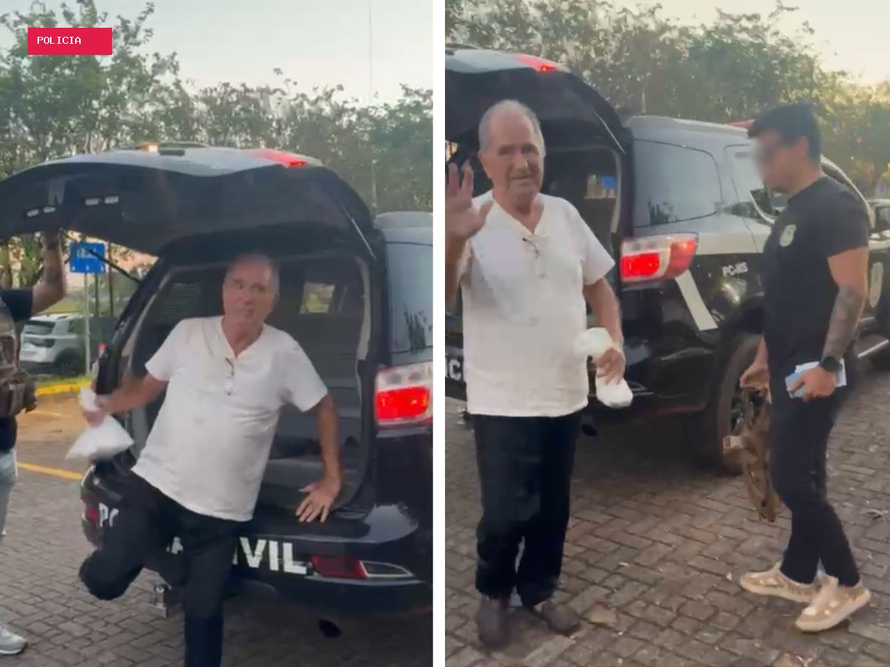 'Eu não matei a Fabiola', diz médico ao chegar preso à delegacia em Campo Grande