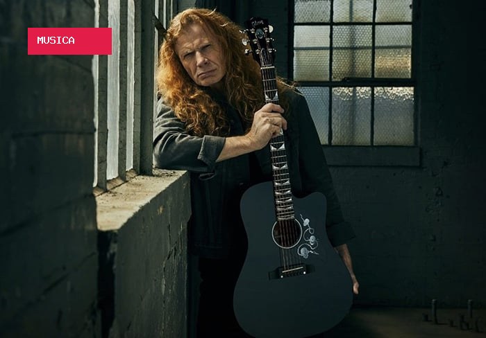 Dave Mustaine mudou de vida depois que se converteu; "Deus me enviou para o AA"