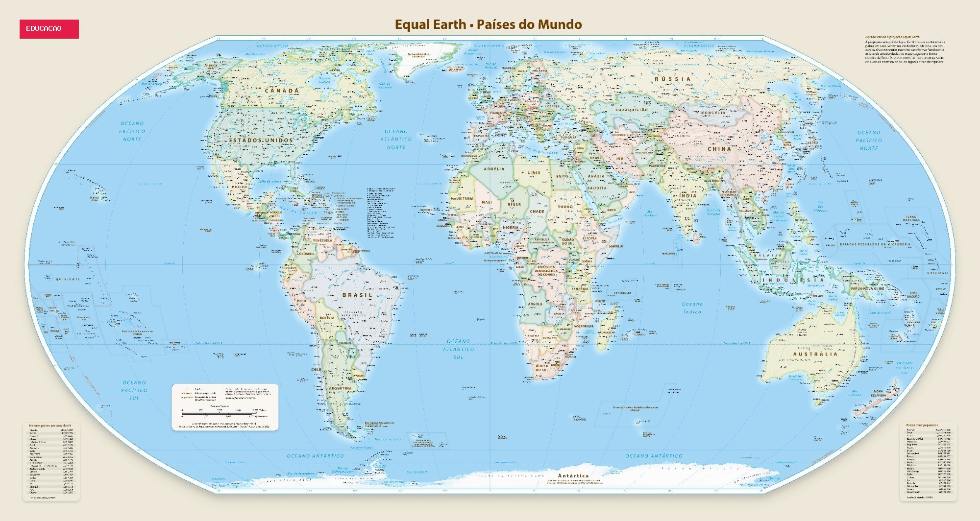 Entenda o que muda no mapa-múndi após ONU aprovar correção de distorções nas dimensões dos continentes