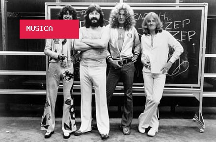 A camiseta provocadora que caiu no palco e virou parte da imagem de Robert Plant