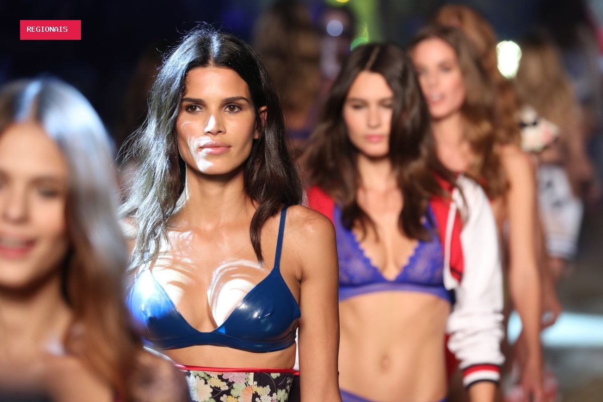 Sucesso no exterior, top model Raica Oliveira desfila no Metrópoles Catwalk