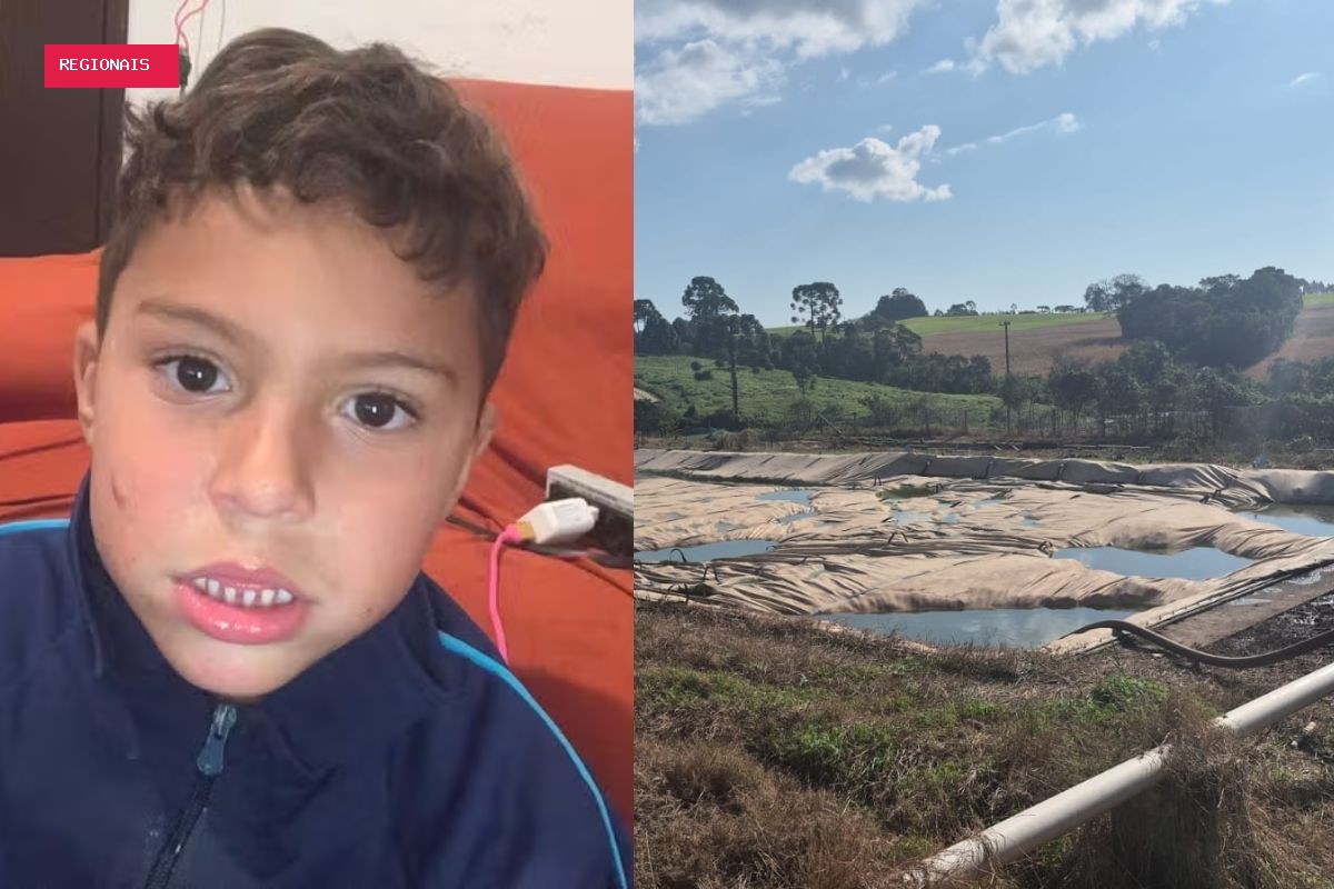 Morte de menino autista no Paraná: polícia conclui que queda da criança em tanque para decomposição de