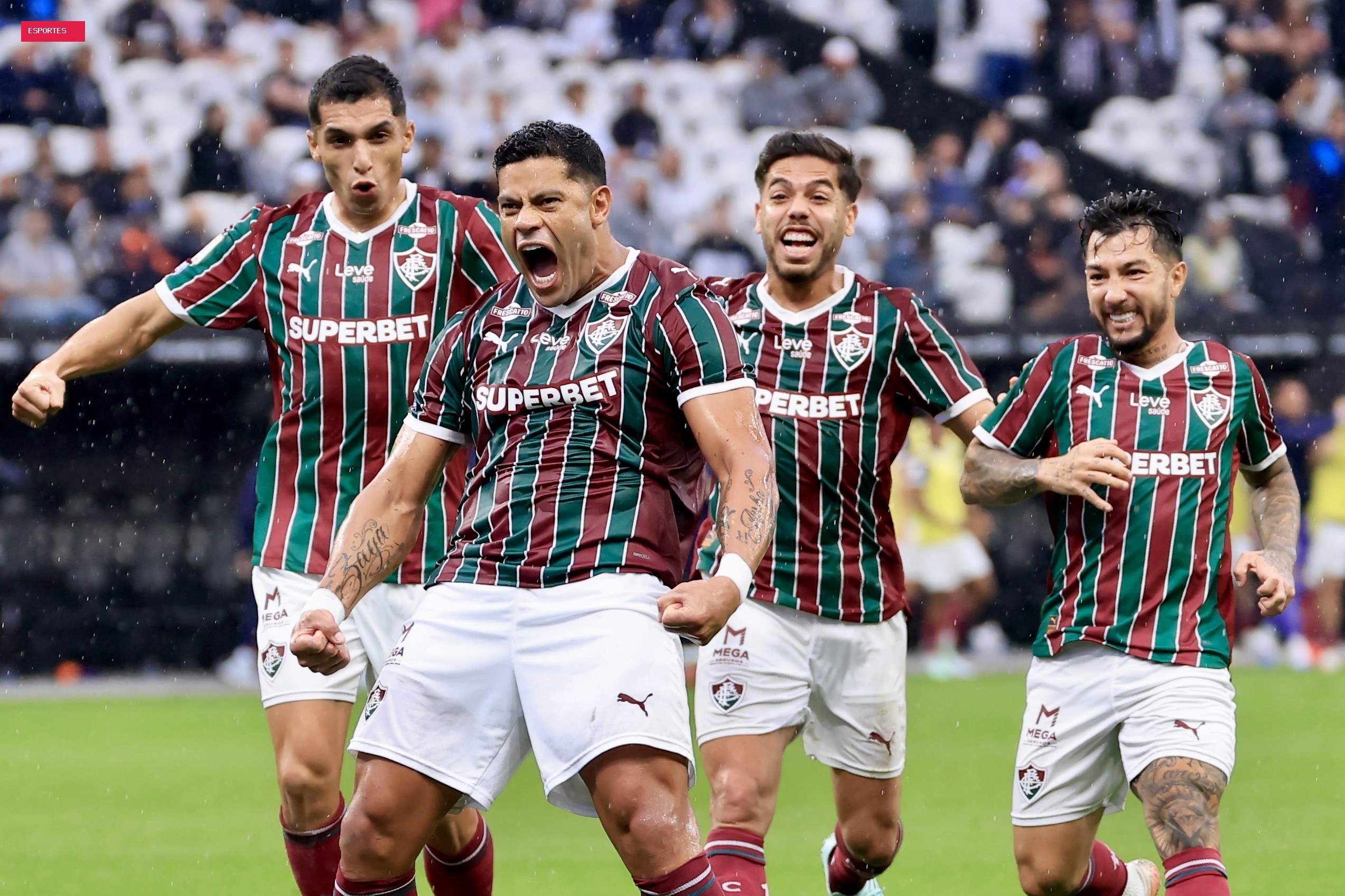 Hulk confirma protagonismo em virada de chave do Fluminense: "Aprendi a desfrutar"