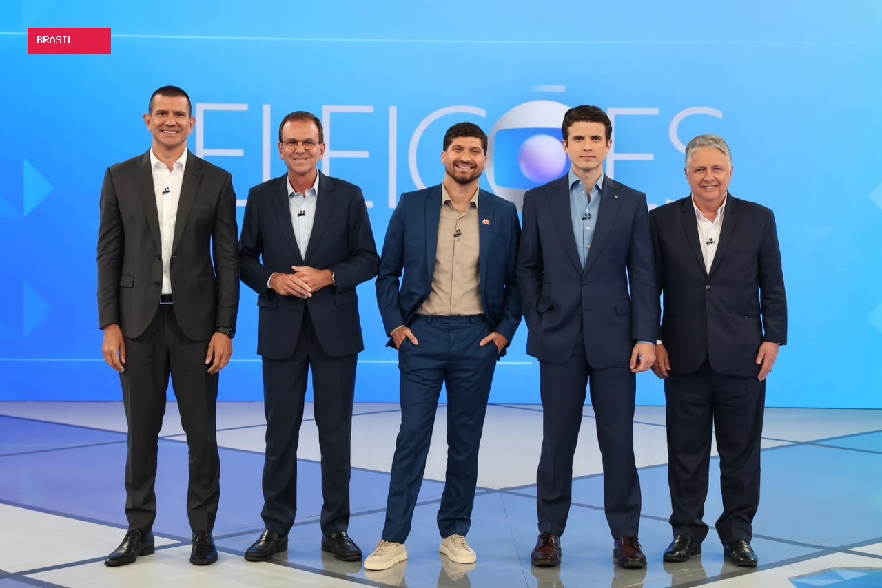 Veja o que é #FATO ou #FAKE no debate da Globo com candidatos ao Governo do Rio de Janeiro