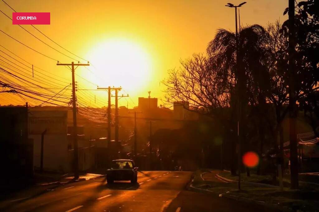 Onda de calor faz sensação térmica bater 48°C neste domingo