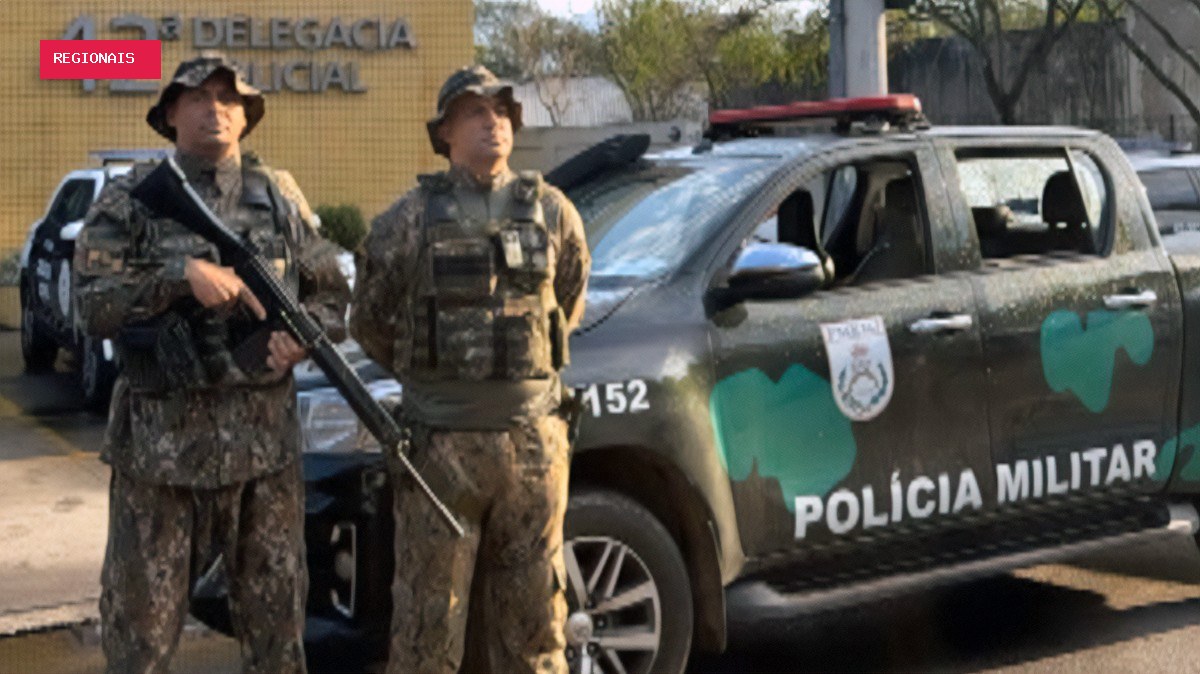 Bandidos em fuga roubam viatura da PM e acabam presos em cerco na Zona Sudoeste do Rio