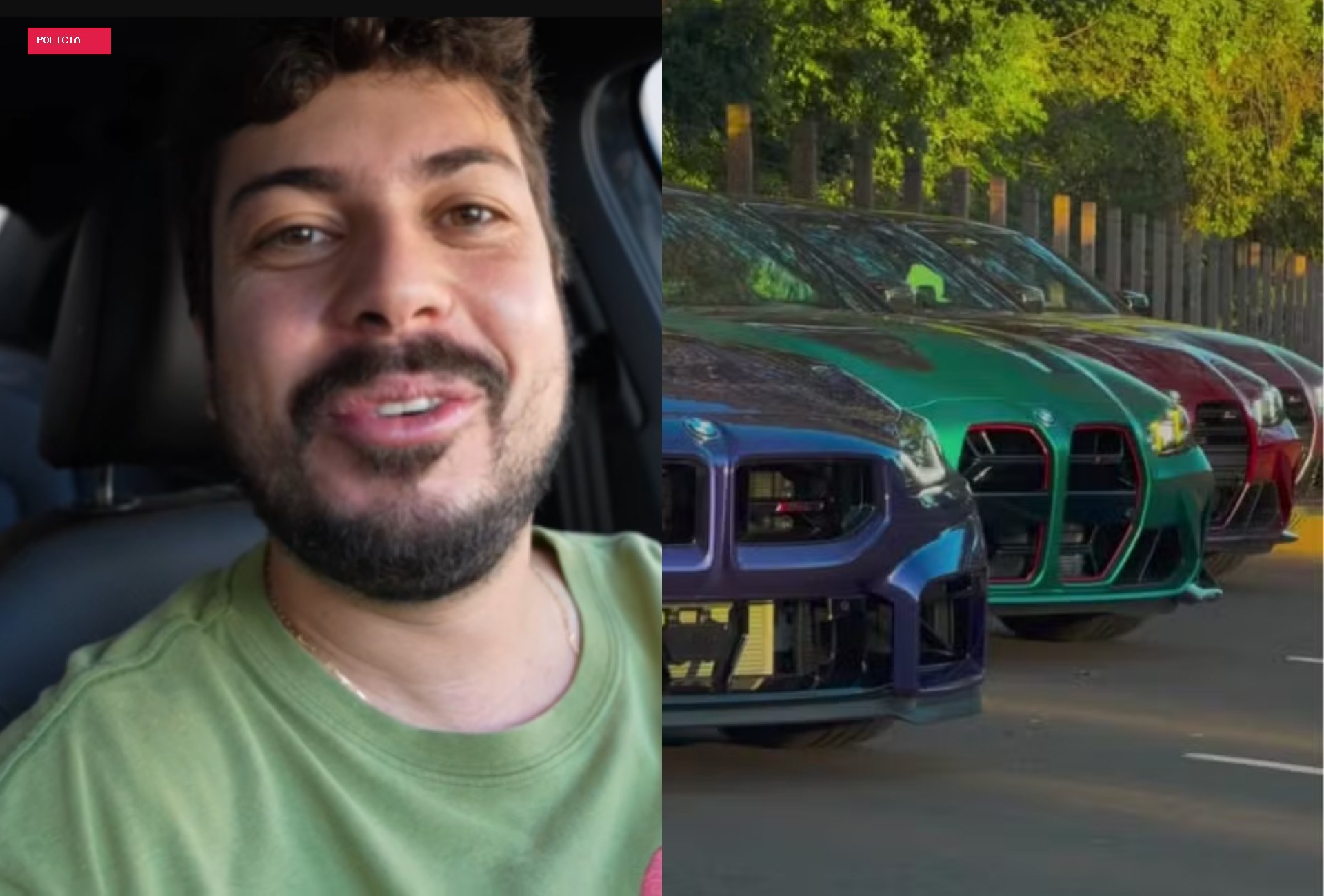 Influencer Eduardo Razuk, preso por rifas ilegais de carros de luxo, volta às redes: 'Nada de errado'