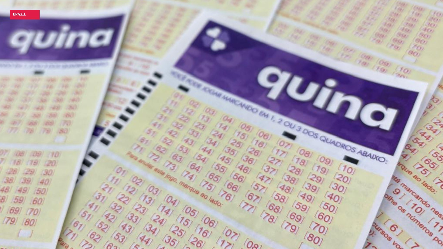 Duas apostas no Ceará acertam quatro números na Quina e levam prêmios de R$ 23 mil e R$ 11 mil