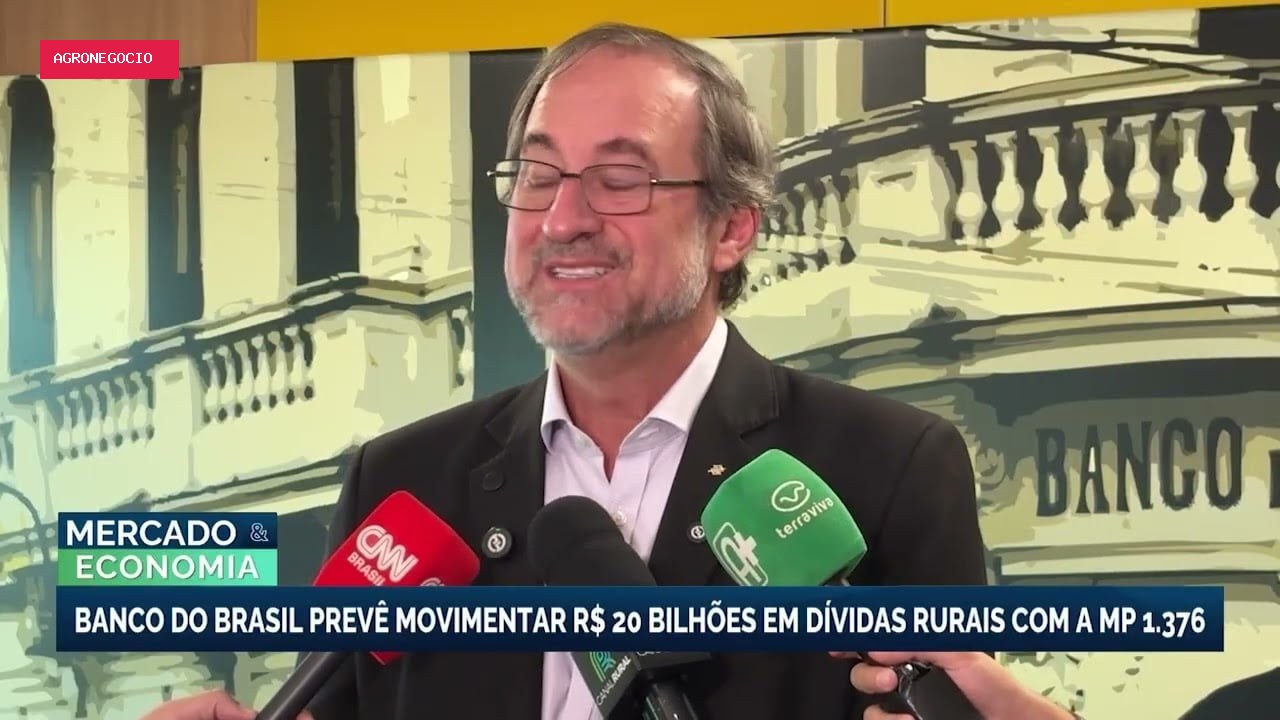 Banco do Brasil prevê movimentar R$ 20 bilhões em dívidas rurais com MP 1.376