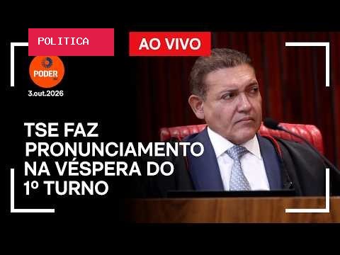 Presidente do TSE faz pronunciamento na véspera do 1º turno
