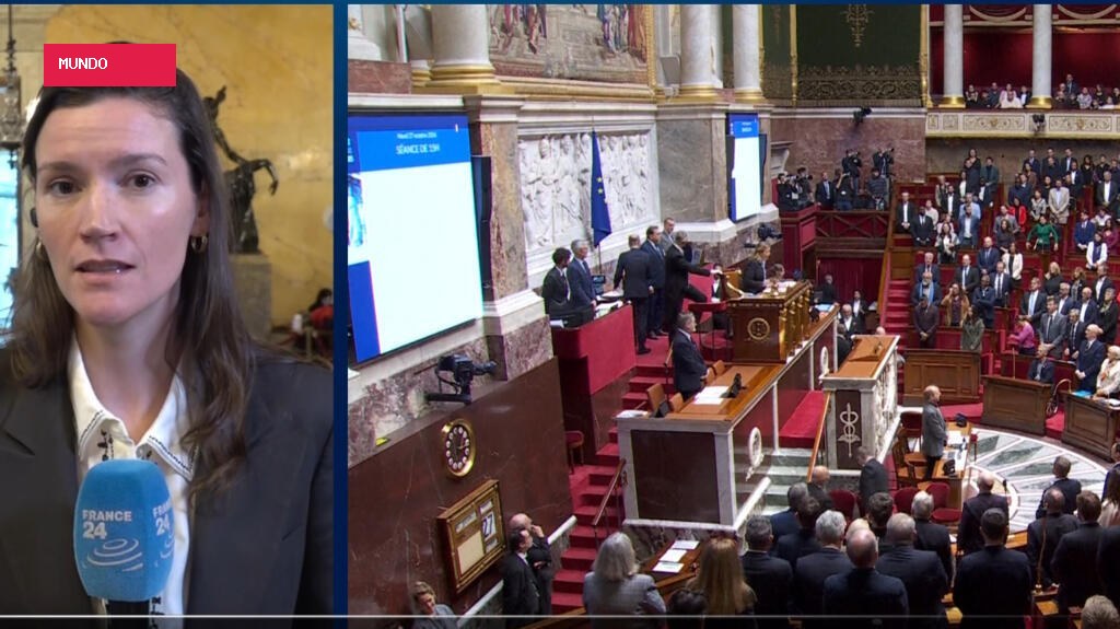 France: Lawmakers hold a minute of silence for Pengo Bossio Wangi, victim of racist attack