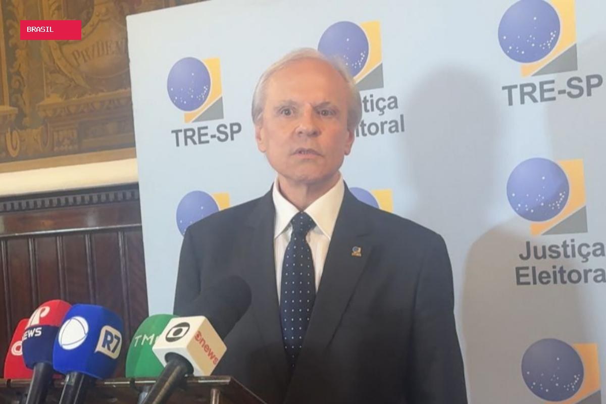 "Não houve prejuízo", diz presidente do TRE sobre horários das urnas em SP