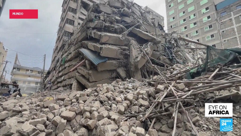Building collapse in Nairobi search for survivors under way