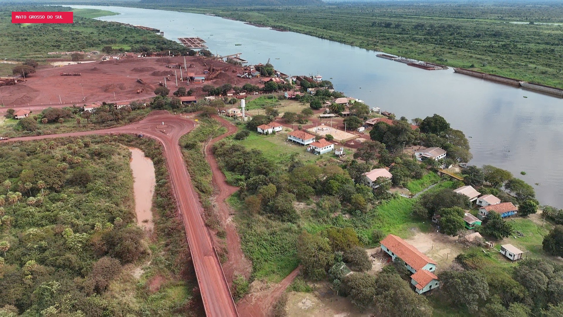 Justiça determina retomada de ação de ribeirinhos contra mineradora por danos ambientais em MS