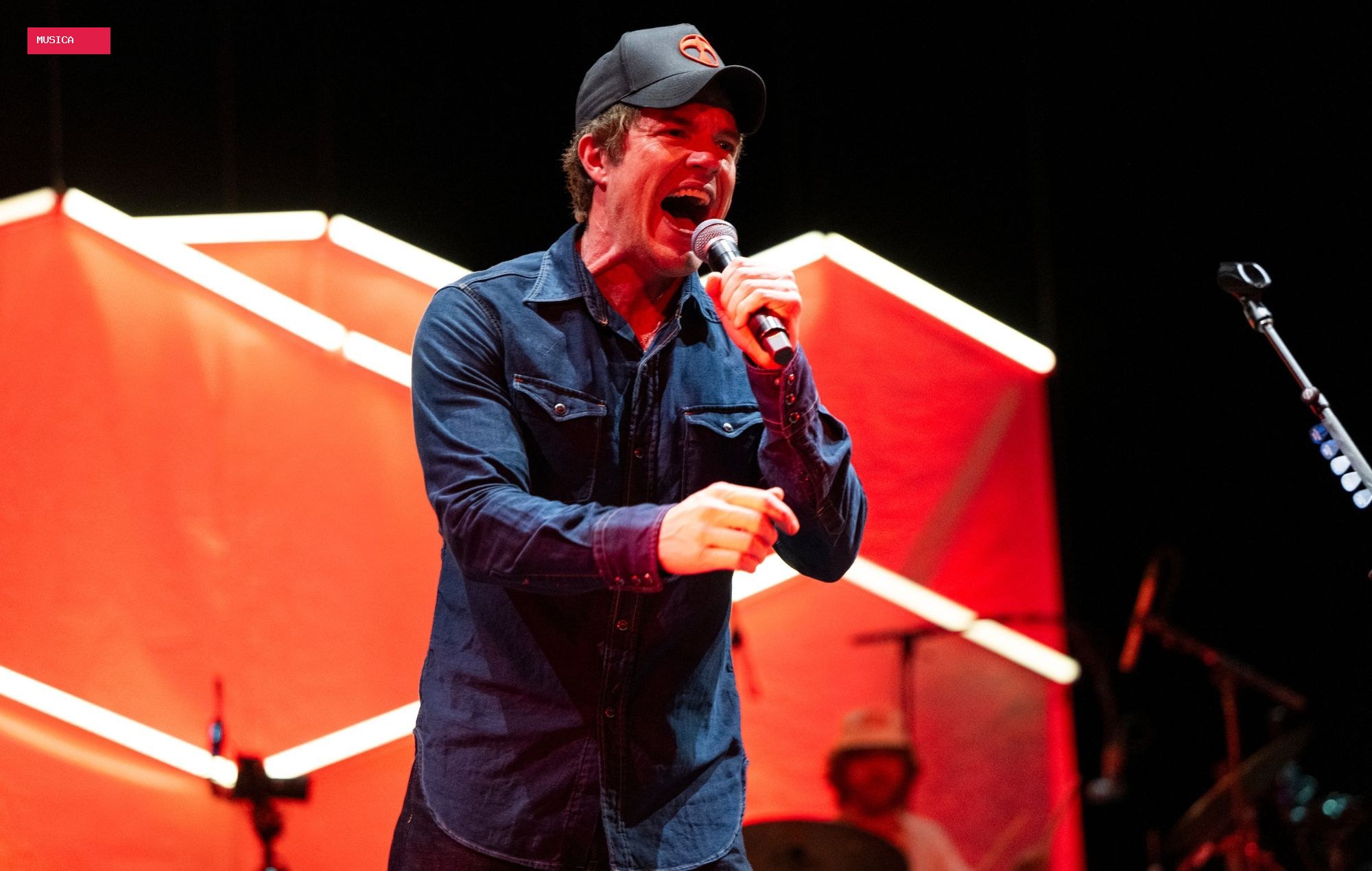 Watch Brandon Flowers debut new solo song ‘Diamonds On Black Velvet’ – cut from The Killers’ ‘Pressure