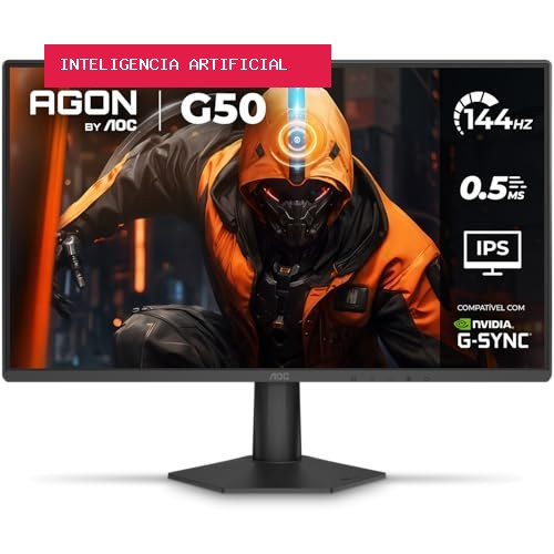 Upgrade na setup: monitores gamer com painel IPS e 144Hz em promoção na Amazon