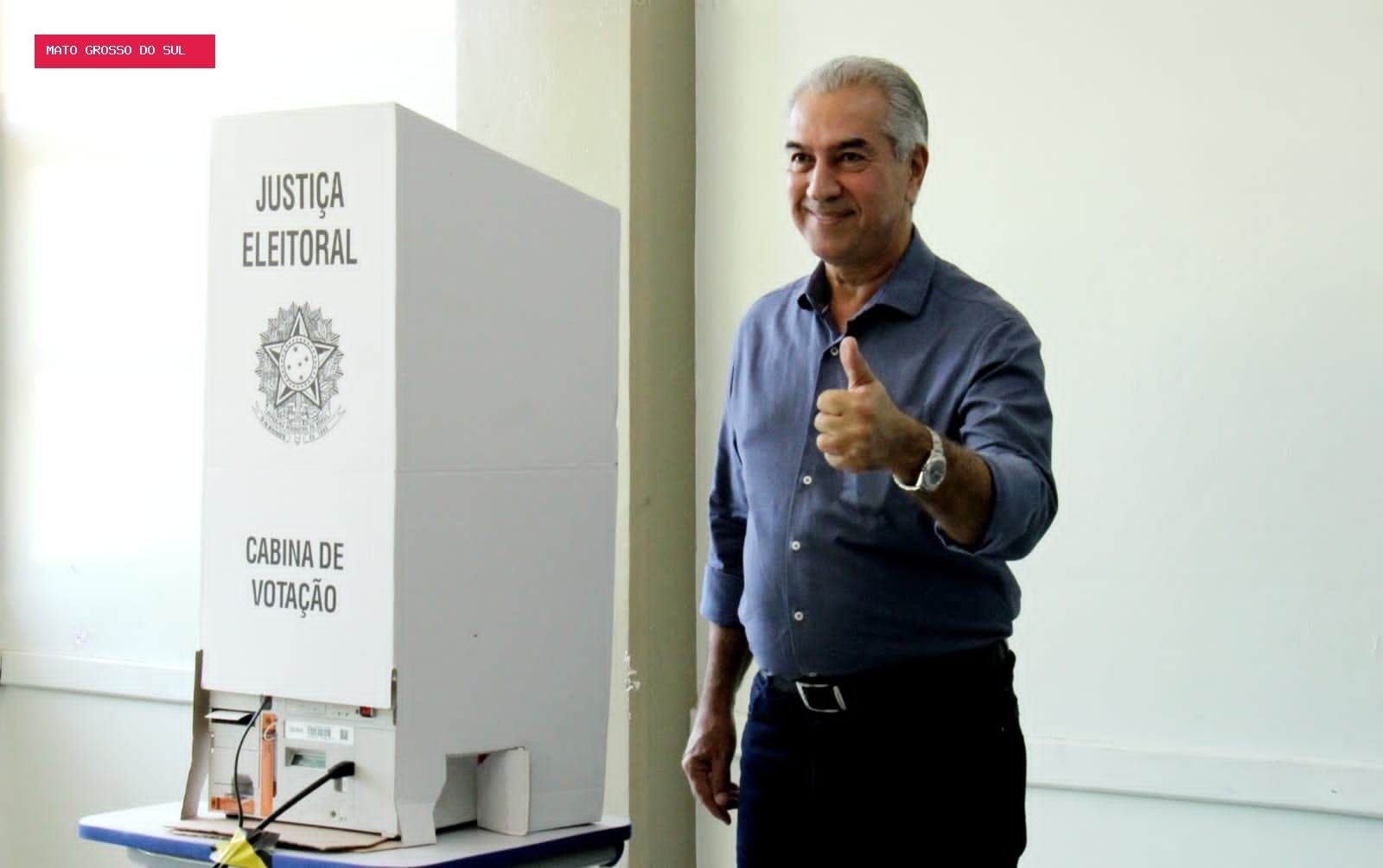 'Reforma tributária, ferrovia e SUS serão prioridade', destaca Azambuja após ser eleito senador em MS