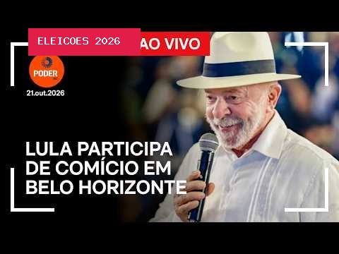 Veja fotos do ato de Lula em Belo Horizonte