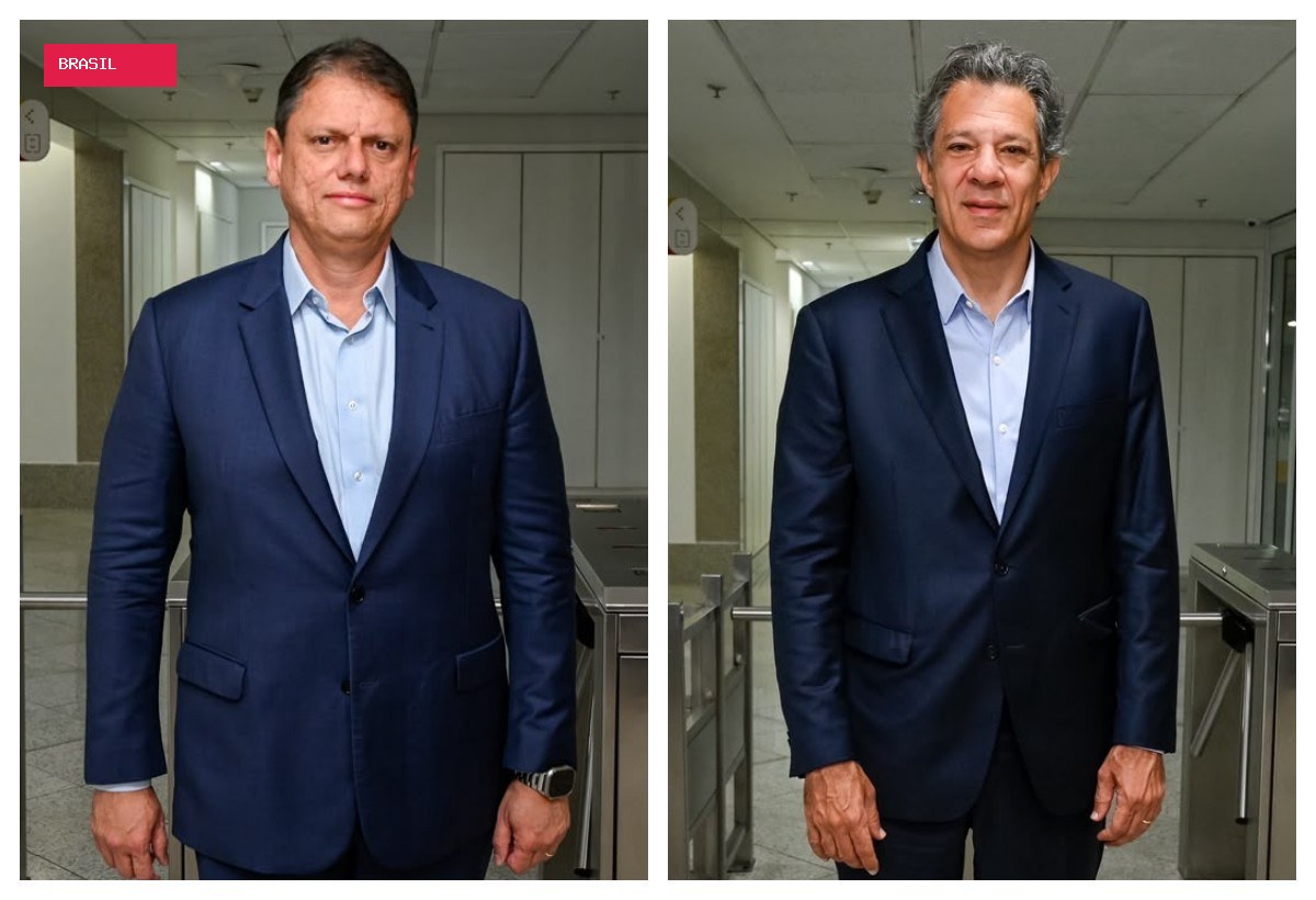 Tarcísio e Haddad fazem campanha com cara de 2º turno, sem adversários competitivos, pouca oscilação nas