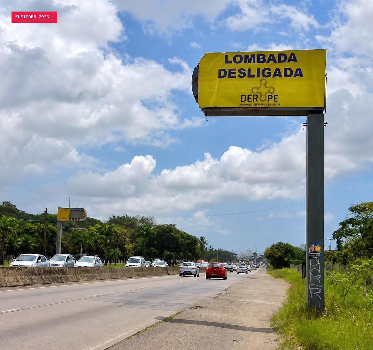 Lombadas eletrônicas da BR-232 serão desligadas durante o fim de semana das eleições