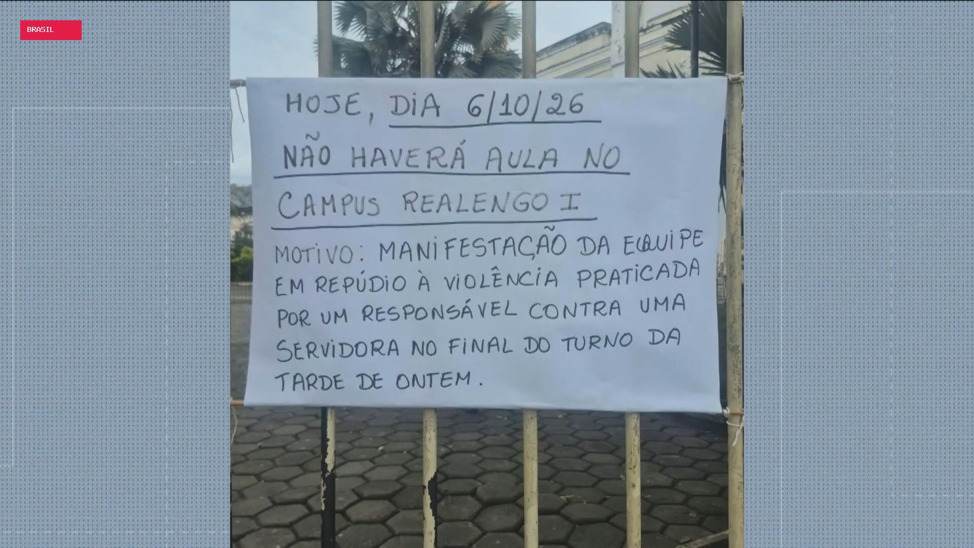 Polícia investiga ameaça de pai de aluna contra professora no Colégio Pedro II de Realengo