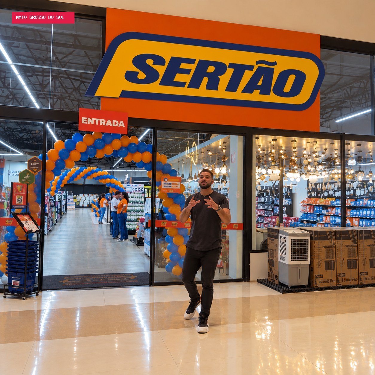 Tinta a partir de R$ 15,99 a parcela na comemoração dos 47 anos da Sertão
