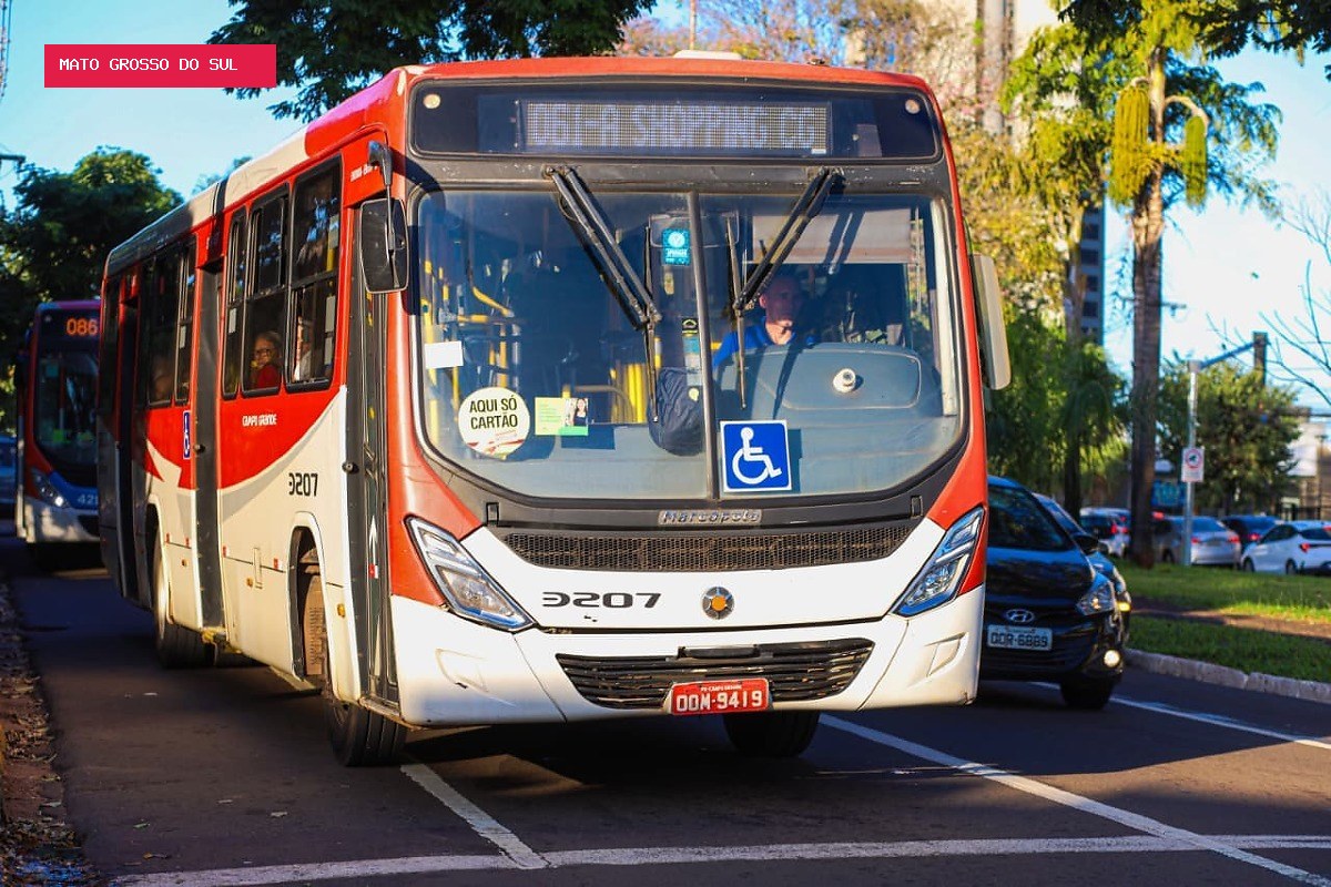 Campo Grande terá transporte público gratuito neste domingo durante eleições